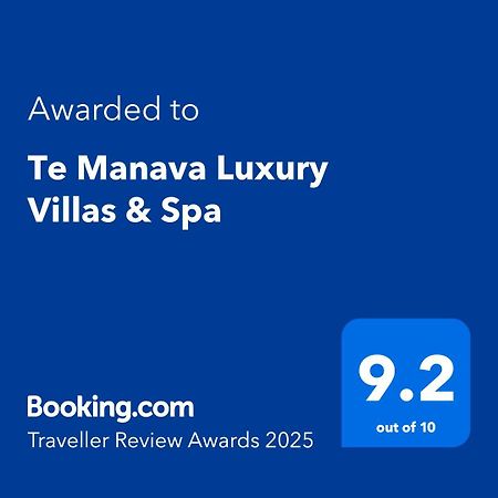 Te Manava Luxury Villas & Spa Rarotonga Luaran gambar